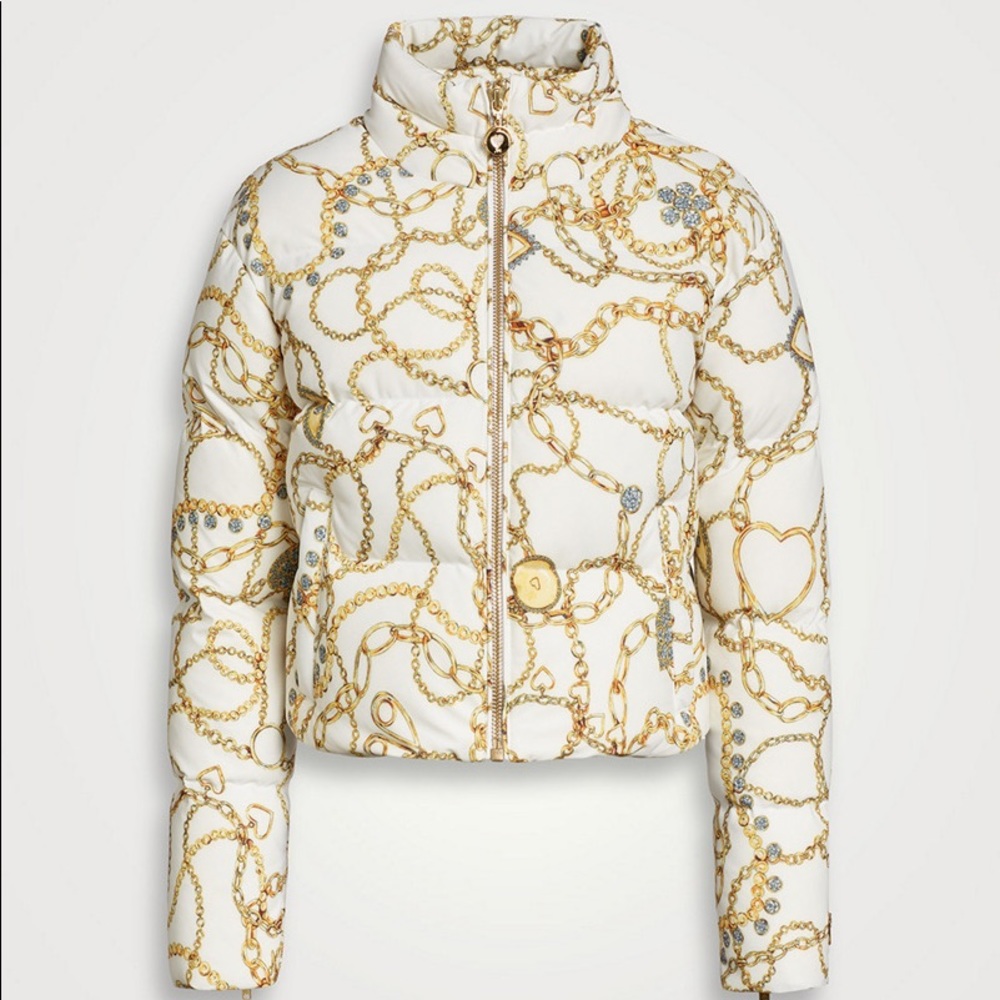 Moose Knuckles Jennifer Meyer Edith Puffer Jacket Color: white